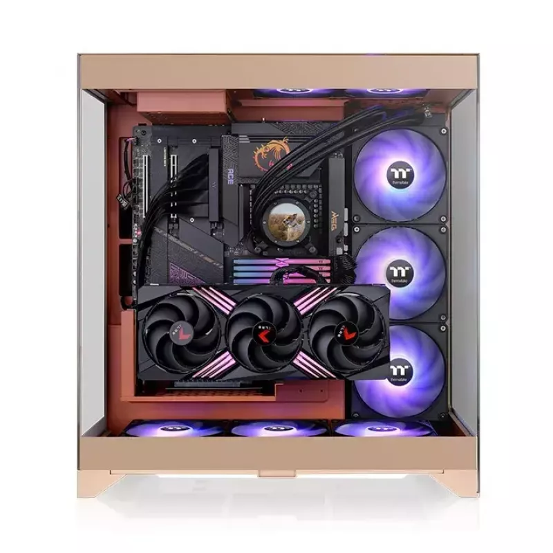 Caja para PC Thermaltake CTE E550 TG Midi Tower Sand