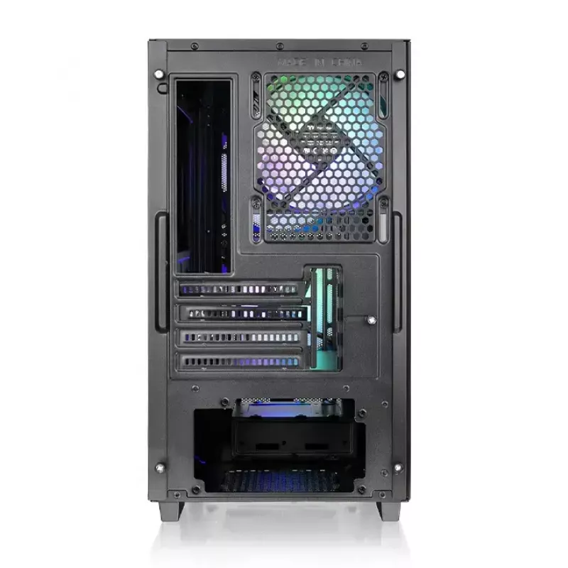 Caja para PC Thermaltake Versa H16 TG ARGB Micro Tower negra