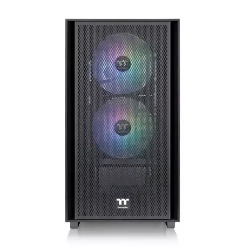 Caja para PC Thermaltake Versa H16 TG ARGB Micro Tower negra