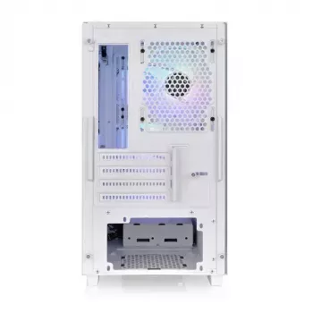Caja para PC Thermaltake Versa H16 TG ARGB Micro Tower blanca