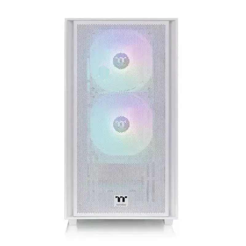 Caja para PC Thermaltake Versa H16 TG ARGB Micro Tower blanca