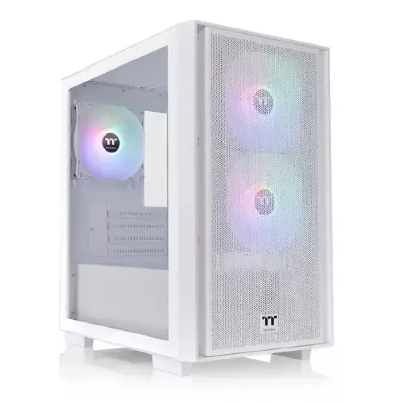 Caja para PC Thermaltake Versa H16 TG ARGB Micro Tower blanca