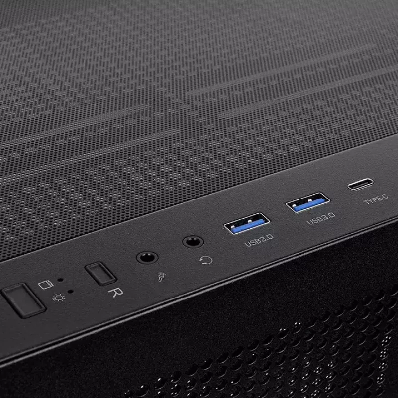 Caja para PC Thermaltake View 270 Plus TG ARGB Midi Tower negra