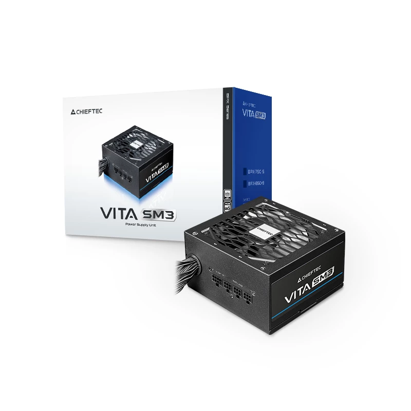 Fuente de alimentación Chieftec Vita BPX-850-C 850 W 20+4 Pin ATX ATX negra