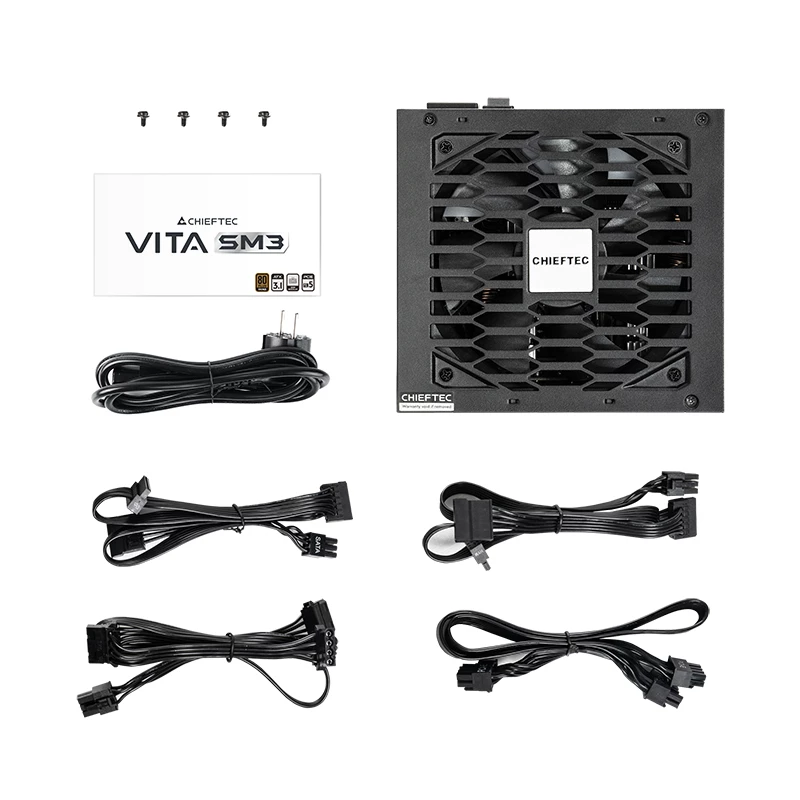 Fuente de alimentación Chieftec Vita BPX-850-C 850 W 20+4 Pin ATX ATX negra