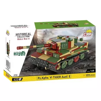 Cobi Pz.Kpfw. VI Tiger Ausf. E Maqueta a escala 1:35, set de bloques de construcción detallado