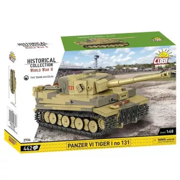 Set de construcción Cobi Panzer VI Tiger I 442 piezas modelo COIB-2734