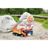 Camión de bomberos de juguete Lena Volvo FMX Vehicle Worxx con escalera, modelo 04625