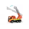 Camión de bomberos de juguete Lena Volvo FMX Vehicle Worxx con escalera, modelo 04625