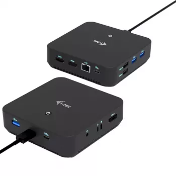Adaptador USB-C DisplayPort a Dual-HDMI ITEC C31TRIPLEVIDEODPPRO 4K 60Hz, 100W Power Delivery
