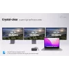 Adaptador USB-C DisplayPort a Dual-HDMI ITEC C31TRIPLEVIDEODPPRO 4K 60Hz, 100W Power Delivery