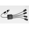 Hub de cables USB-C/USB-A i-tec 4 puertos (2x USB-C, 2x USB-A)