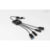 Hub de cables USB-C/USB-A i-tec 4 puertos (2x USB-C, 2x USB-A)