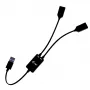 Hub USB-A ITEC U3CBLHUB2A — 2 puertos, USB 3.0 hasta 5 Gbit/s