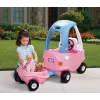 Vehículo deslizante con remolque Little Tikes Cozy Coupe para niños