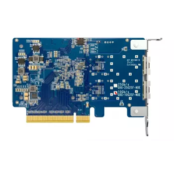 Tarjeta de red QNAP Dual-Port 10GbE SFP+ QXG-10G2SF-NXE PCI Express cableada