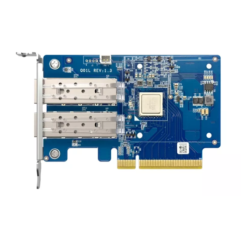 Tarjeta de red QNAP Dual-Port 10GbE SFP+ QXG-10G2SF-NXE PCI Express cableada