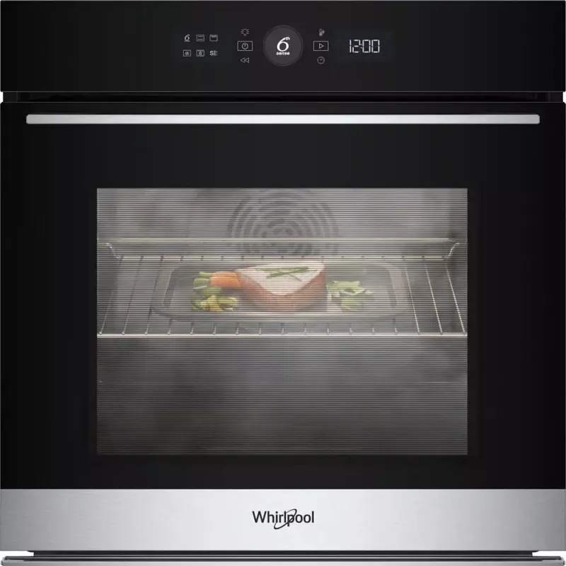 Whirlpool WOI5S8HM1SXA 73 L negro, acero inoxidable