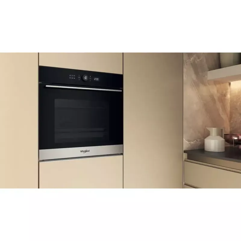 Whirlpool WOI5S8HM1SXA 73 L negro, acero inoxidable