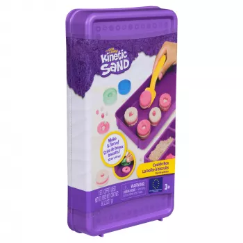 Spin Master Kinetic Sand - caja de galletas, arena de juego