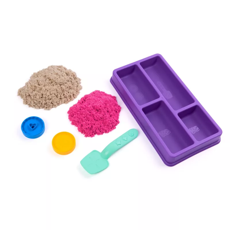 Spin Master Kinetic Sand - caja de galletas, arena de juego