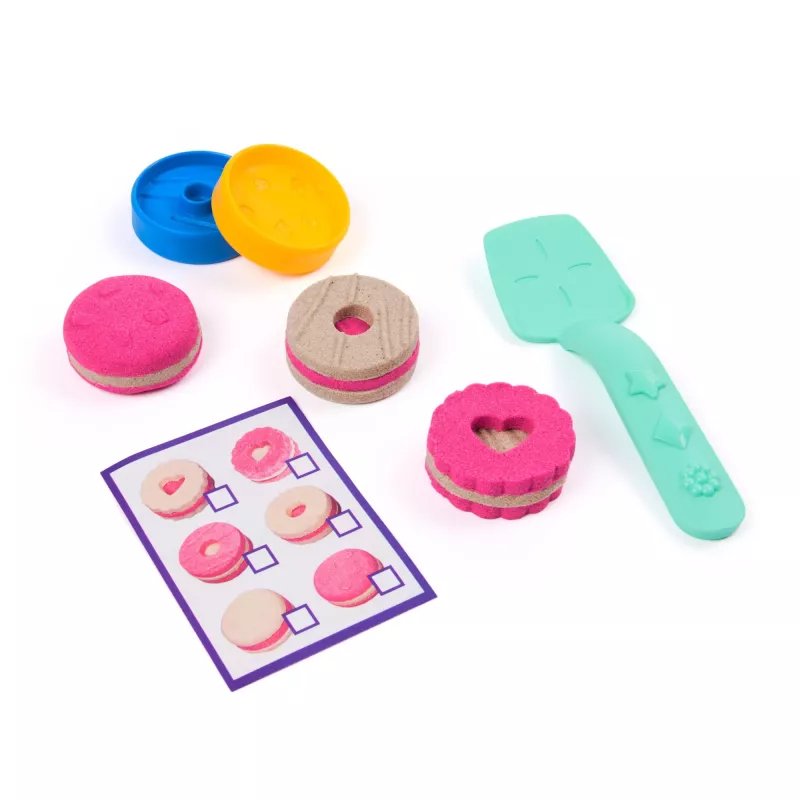 Spin Master Kinetic Sand - caja de galletas, arena de juego