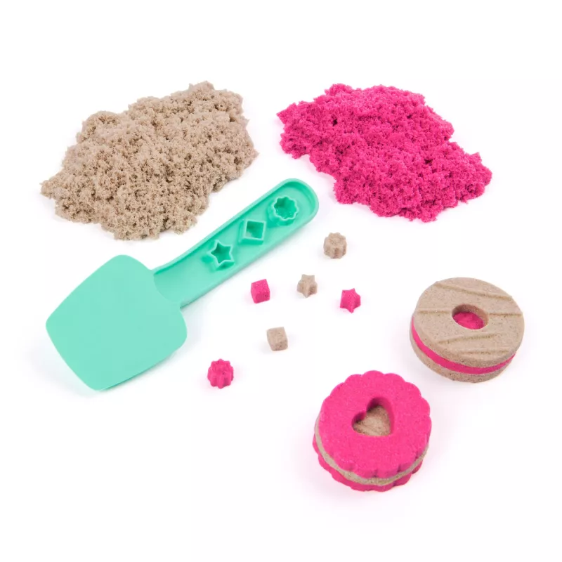 Spin Master Kinetic Sand - caja de galletas, arena de juego