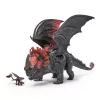 Spin Master 6072650 Cómo entrenar a tu dragón: figura del dragón Muerte Roja con mini Desdentao, a partir de 4 años