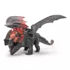 Spin Master 6072650 Cómo entrenar a tu dragón: figura del dragón Muerte Roja con mini Desdentao, a partir de 4 años