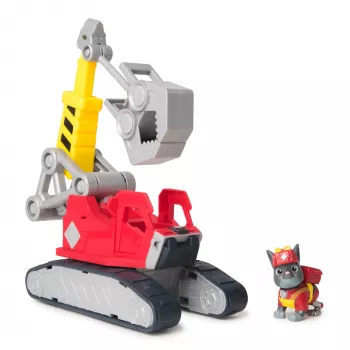 Grúa Spin Master Rubble & Crew Chargers Mega Power con figura Charger, 2 herramientas desmontables, plástico, para niños a partir de 3 años