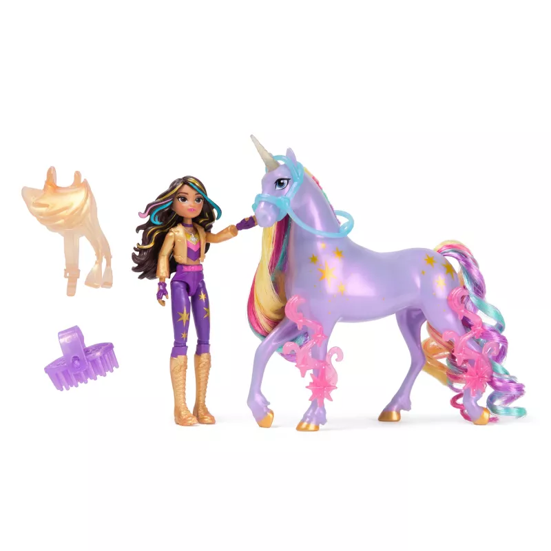 Set de muñecas Spinmaster Unicorn Academy Sophia & Wildstar 168 mm