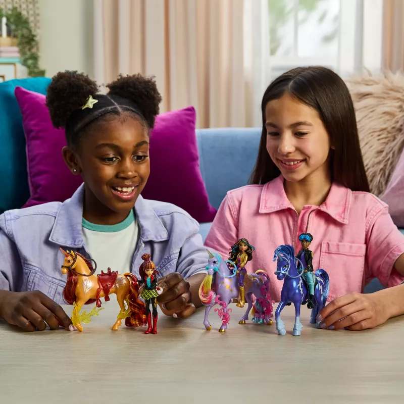 Set de muñecas Spinmaster Unicorn Academy Sophia & Wildstar 168 mm