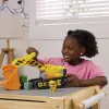 Rubble & Crew Bulldozer de herramientas definitivo de Rubble, camión de juguete con figura de acción, juguete infantil PAW Patrol para niños y niñas a partir de 3 años