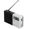 Radio digital Adler AD 1908 PLL AM/FM con función de alarma