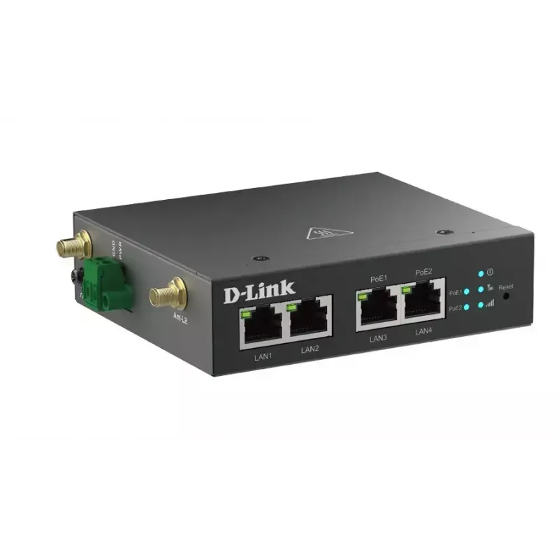 Módem 4G LTE PoE D-Link DWM-314-TP con Power over Ethernet y ranura SIM