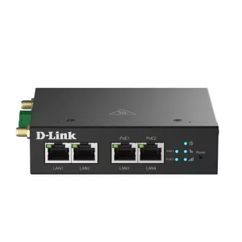 Módem 4G LTE PoE D-Link DWM-314-TP con Power over Ethernet y ranura SIM