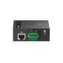 D-Link DOM-311-TSO 4G LTE IIoT RTU pasarela, Ethernet 10/100 Mbit/s, RS-232/485, Nano SIM, 2 antenas externas desmontables, 9–36 V DC, negra