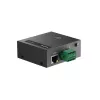 D-Link DOM-311-TSO 4G LTE IIoT RTU pasarela, Ethernet 10/100 Mbit/s, RS-232/485, Nano SIM, 2 antenas externas desmontables, 9–36 V DC, negra