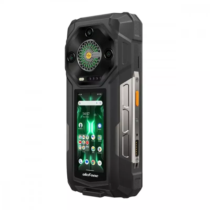 Ulefone Armor 33 Pro smartphone 5G, 6,95 pulgadas, 16 GB / 512 GB, 25500 mAh, Android 14, negro