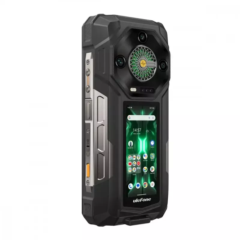 Ulefone Armor 33 Pro smartphone 5G, 6,95 pulgadas, 16 GB / 512 GB, 25500 mAh, Android 14, negro