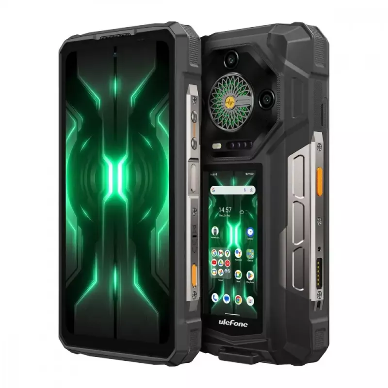 Ulefone Armor 33 Pro smartphone 5G, 6,95 pulgadas, 16 GB / 512 GB, 25500 mAh, Android 14, negro