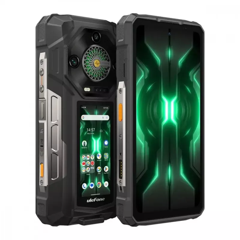 Ulefone Armor 33 Pro smartphone 5G, 6,95 pulgadas, 16 GB / 512 GB, 25500 mAh, Android 14, negro