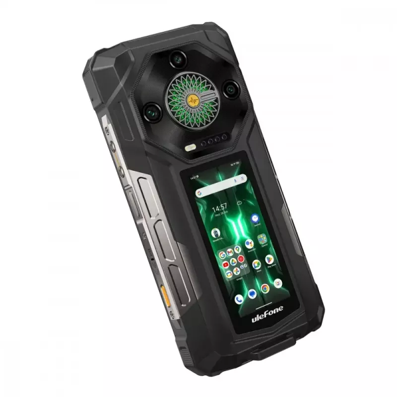 Ulefone Armor 33 Pro smartphone 5G, 6,95 pulgadas, 16 GB / 512 GB, 25500 mAh, Android 14, negro