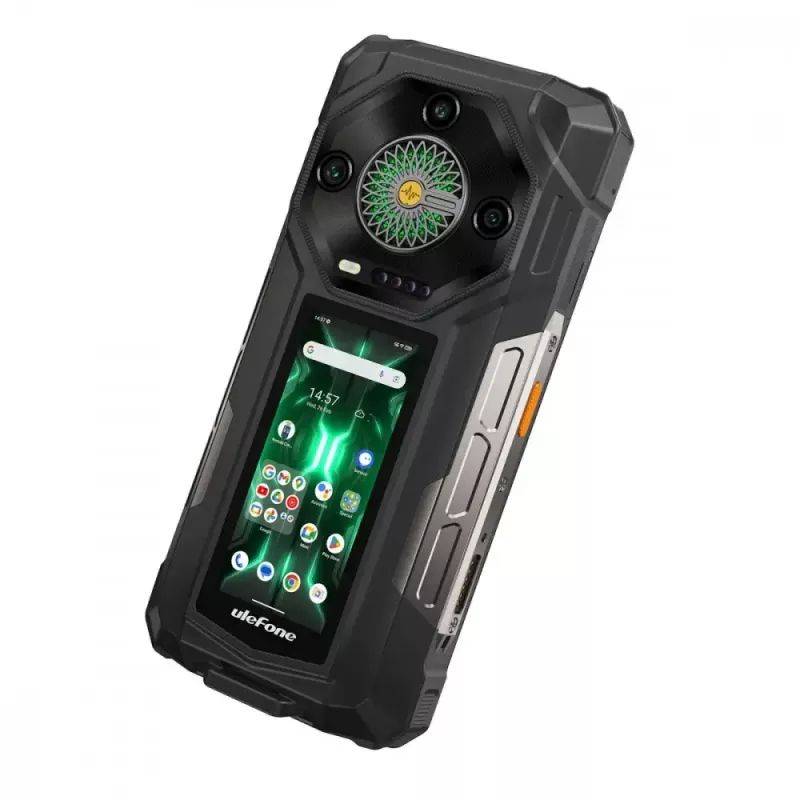 Ulefone Armor 33 Pro smartphone 5G, 6,95 pulgadas, 16 GB / 512 GB, 25500 mAh, Android 14, negro