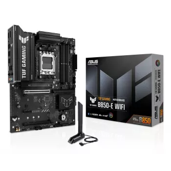 Placa base ASUS TUF GAMING B850-E WIFI, AMD B850, socket AM5, ATX, DDR5, 4x DIMM, 3x M.2, Wi‑Fi 6E, 2,5Gb LAN