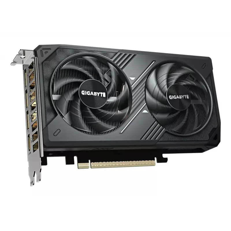 Tarjeta gráfica GIGABYTE GeForce RTX 5060 8GB GDDR7, PCIe 5.0, 3840 CUDA, WINDFORCE 2X, 199×116×40 mm