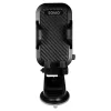 Savio CH-04 soporte de teléfono para coche, montaje en parabrisas/salpicadero, negro