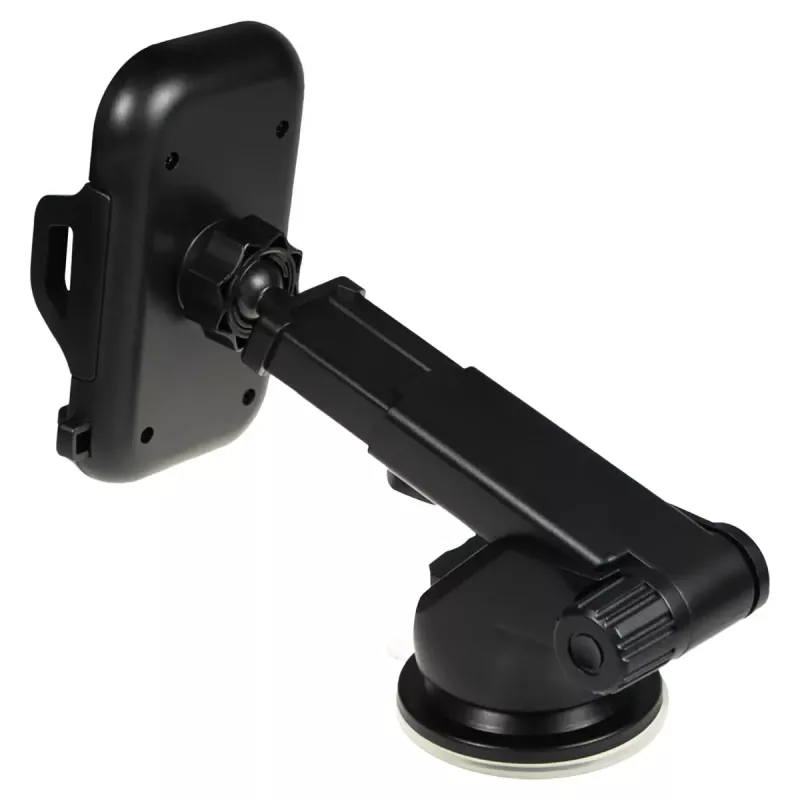 Savio CH-04 soporte de teléfono para coche, montaje en parabrisas/salpicadero, negro