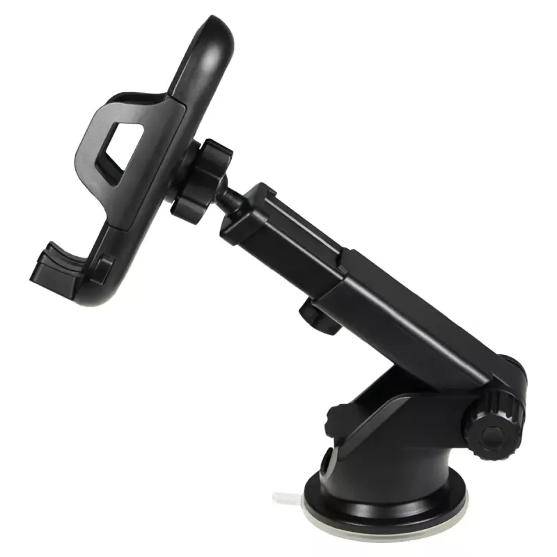 Savio CH-04 soporte de teléfono para coche, montaje en parabrisas/salpicadero, negro
