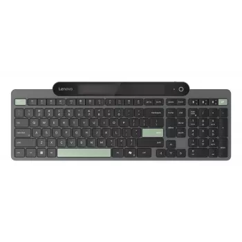 Teclado Lenovo 4Y41R69494 para hogar/oficina Bluetooth inglés de EE. UU. negro, verde